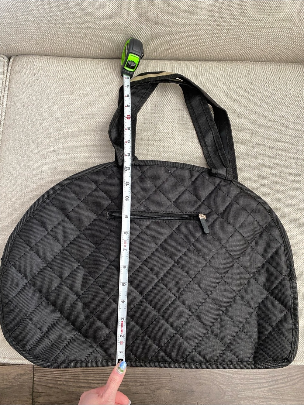 NWOT Novelty 2D-to-3D Illusion Drawing Style Shoulder Bag - Picture 5 of 7
